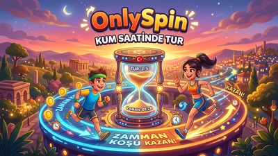 KumSaatindeTur — OnlySpin zaman yönetimi oyunu